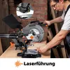 DOVAMAN Gehrungssäge 2000 W, 3200–4500 U/min, 3 Sägeblätter Produktbild-Vorschau 2
