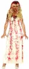 Zombie-Schönheitskönigin Kleid mit Blutspritzern, Gr. M/L, Produktbild-Vorschau 1