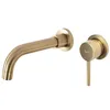 Podomietková Umývadlová batéria Rea LUNGO LONG Brushed Gold Náhľad obrázku produktu 3