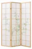 Homestyle4u Paravent Raumteiler 3 teilig Holz Natur Produktbild-Vorschau 10
