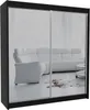 Schrank mit Schwebetüren DEBRA - 200cm Kleiderschrank mit Produktbild-Vorschau 1