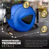 TRESKO avvolgitubo per aria compressa 30 m blu Avvolgitubo Anteprima dell’immagine prodotto 7