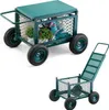 VEVOR Gartenrollsitz  760x520x440 mm, Rollbar Gartensitz Produktbild-Vorschau 1