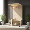 Home Deluxe - Tradiční sauna ARUNA S - rozměry: cca 100 cm Náhled obrázku produktu 2