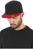 Flexfit 210 Premium Flat Flatcap L/XL schwarz/rot Náhľad obrázku produktu 6