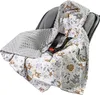 Kuscheldecke für babys, Einschlagdecke, Baumwolle, 85x85, Produktbild-Vorschau 1