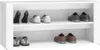 vidaXL Étagère à chaussures blanche 100x35x45 cm Bois Voir les images du produit 4