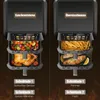 Heißluftfritteuse 2 Kammern - 12 L Doppelstock – 2900 Watt Produktbild-Vorschau 4