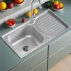 Drez z nehrdzavejúcej ocele Drezová misa Vstavaný drez Náhľad obrázku produktu 2