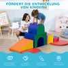 HOMCOM Sada 7 kusů pěnových stavebnicových kostek pro děti Náhled obrázku produktu 4