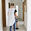 Überwurfschürze mit Tasche, weiß, Universalgröße Produktbild-Vorschau 6