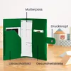 kwmobile Hülle für Mutter-Kind-Pass aus Filz - Cover für Produktbild-Vorschau 5