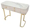 Glamouröse Beauty-Konsole 100 x 40 x 80 cm mit 3 Schubladen Produktbild-Vorschau 3