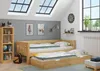 Kieferbett natur Einzelbett 90x200 Massivholz-Bettgestell Produktbild-Vorschau 9