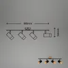 A technical drawing of a spotlight fixture with dimensions, and a separate image of the actual product. Produktbild-Vorschau
