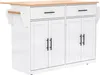 Servírovací vozík Sweiko se skládací deskou, 120x46(70)x91 Náhled obrázku produktu 14