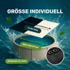 Poolabdeckung 7x4 m - Silofolie mit EasyFlex®-Verschluss – Produktbild-Vorschau 2