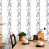 10m VLIES TAPETE Rolle Blumen Blätter Lavendel Natur Flora Produktbild-Vorschau 2