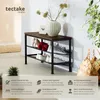 tectake® Schuhregal Derry 75,5 x 30,5 x 45,5 cm Produktbild-Vorschau 2