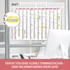 Wandkalender 2027 XXL B1 Abwischbar mit Edding Stift 70x100 Produktbild-Vorschau 6