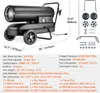SucceBuy 100000BTU Chauffage au kérosène/diesel - portable Voir les images du produit 7