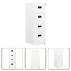 The Living Store Aktenschrank Weiß 46x62x133 cm Stahl Produktbild-Vorschau 9