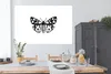 MuchoWow® Poster Schmetterling - Vintage - Schwarz und weiß Produktbild-Vorschau 3