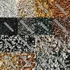 A collage of different colored gravel samples, each labeled with its name. Produktbild-Vorschau