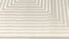 Tappeto moderno a pelo corto color crema dal design Anteprima dell’immagine prodotto 9