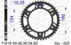 AFAM Kettenrad 11618-41 radseitig hinten 0 22kg Produktbild-Vorschau 1