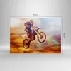 Bild auf Leinwand - Leinwandbild - Motor Sport Helm - Produktbild-Vorschau 3