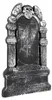 Teschio tombale con ali RIP 50 x 30 cm Halloween Anteprima dell’immagine prodotto 3