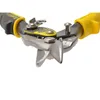 A close-up view of the cutting head of a pair of tin snips. Anteprima dell’immagine prodotto
