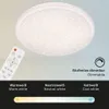LED Deckenleuchte Dimmbar Fernbedienung CCT 48 W weiß Produktbild-Vorschau 4