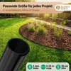 Rasenkante Gießkante Mähkante schwarz aus HDPE Höhe 30 cm Produktbild-Vorschau 2