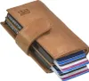 Bear Design Karten Portemonnaie Leder 8x10cm für 12 Karten Produktbild-Vorschau 8
