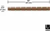 UMBRA FLIP 8 HOOK Garderobenleiste Garderobe Haken Wallnuss Produktbild-Vorschau 14