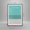 Gerahmtes Poster - Schwarzer Rahmen - Abstraktion Modern Produktbild-Vorschau 5