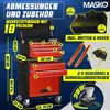 MASKO® Werkstattwagen inkl. Koffer - 9 Fächer Abschließbar Produktbild-Vorschau 2