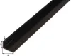 alfer Winkel 2 m, 20 x 10 mm PVC (Kunststoff) glatt schwarz Produktbild-Vorschau 4