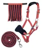 HKM Halfter-Set mit Karabiner & Fliegenfransen MOKKA/MILKY Produktbild-Vorschau 1