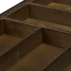 Taca na sztućce bambusowa w kolorze ciemnobrązowym Podgląd zdjęcia produktu 7