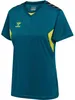 Hummel Authentic Trikot Kurzarm Damen - Blue Coral / Sulpur Produktbild-Vorschau 1