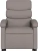 vidaXL Relaxsessel mit Aufstehhilfe Elektrisch Taupe Stoff Produktbild-Vorschau 5
