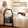 COSTWAY Aufstehhilfe Bett, Bettgitter mit LED-Sensorlicht, Produktbild-Vorschau 4