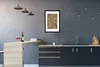 MuchoWow® Gerahmtes Poster Korken in einer Reihe 40x60 cm - Produktbild-Vorschau 2