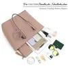 Shopper 3-Tlg Handtasche Damen Schultertasche Handtaschen Produktbild-Vorschau 7
