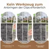 BOOGARDI Befestigungsclips Sichtschutzstreifen für Produktbild-Vorschau 4