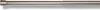 A close-up, straight-on view of a metal tension rod against a white and light gray gradient background. Produktbild-Vorschau