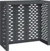 vidaXL Osłona klimatyzacji antracytowa 110 x 50 x 105 cm Podgląd zdjęcia produktu 4